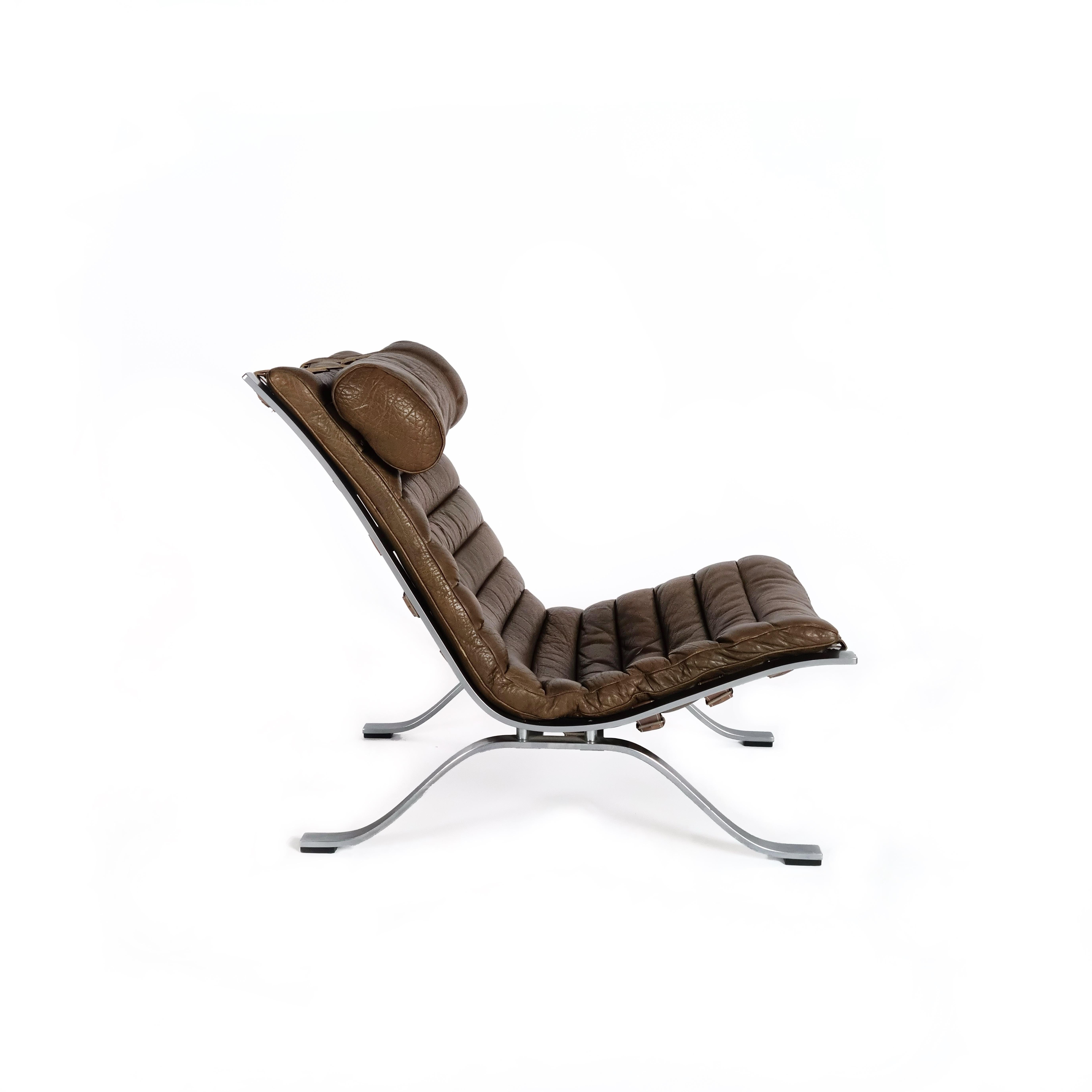 Ari Lounge Chair by Arne Norell, 1960s In Good Condition For Sale In Hilversum, NL