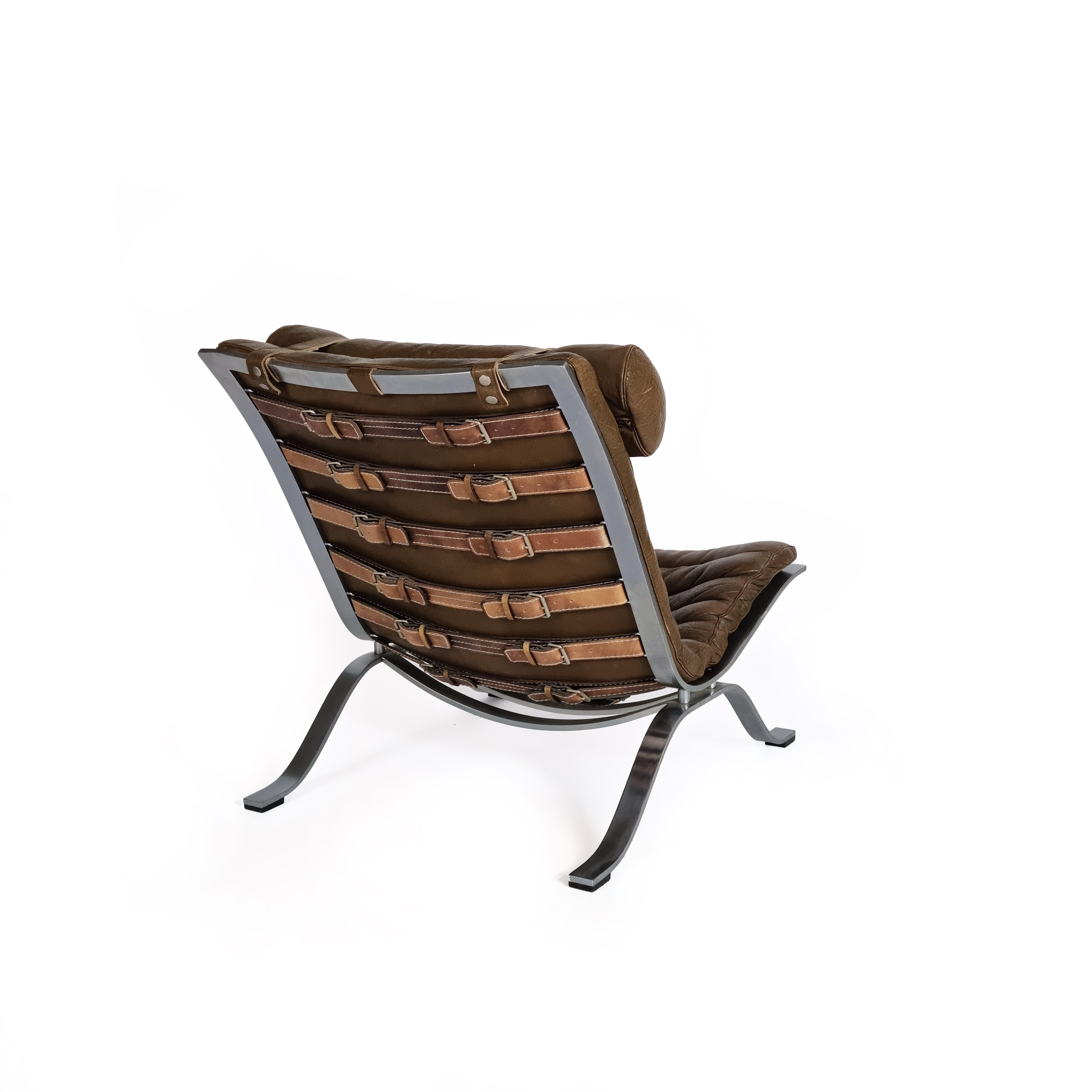 Mid-20th Century Ari Lounge Chair by Arne Norell, 1960s For Sale