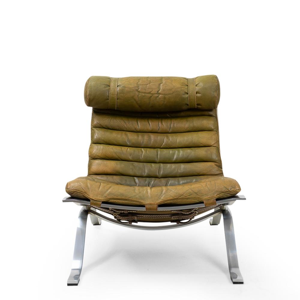 Vintage Swedish Ari Lounge Chair by Arne Norell for Norell Möbel, 1970s For Sale 3