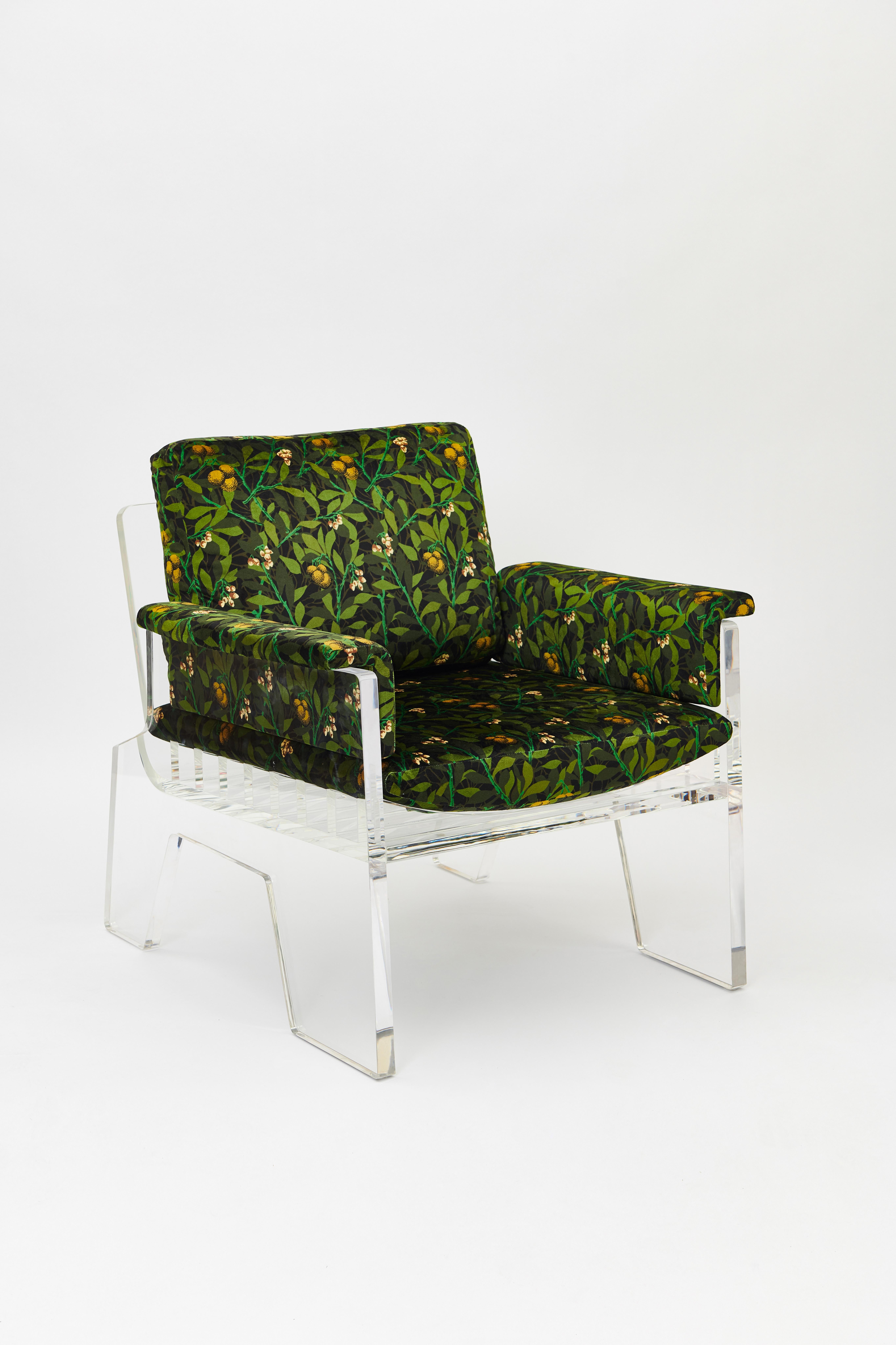 Aria Armchair from Acrylic Series by Objective Collection OBJ+ For Sale 8