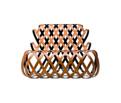 Poltrona Aria in pelle naturale di La Cividina