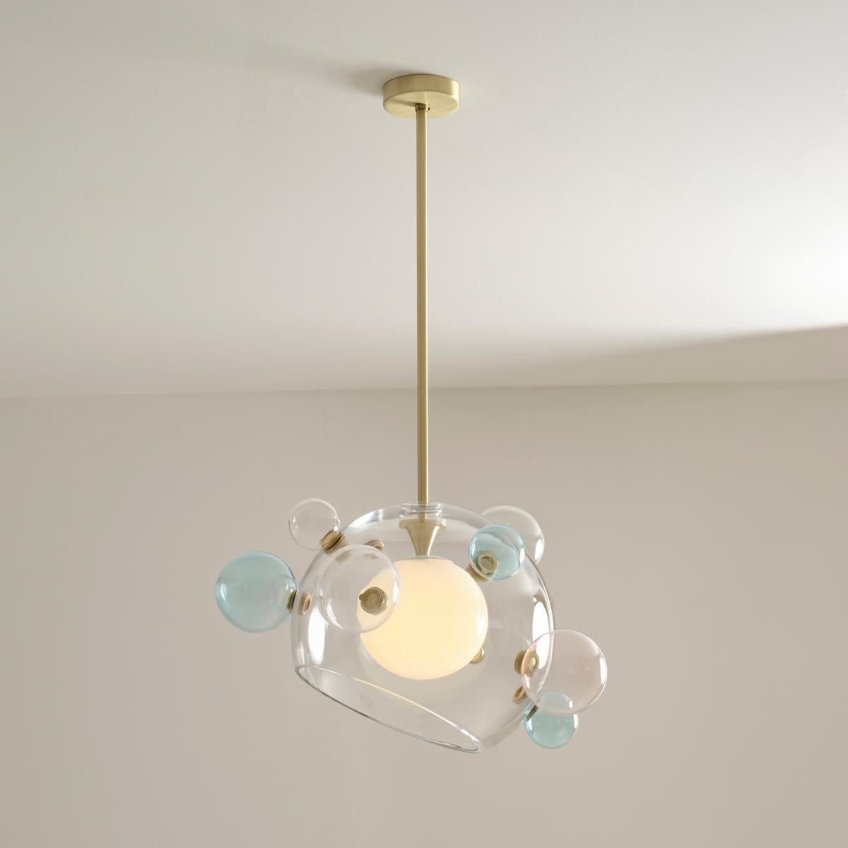 Ottone Lampada a soffitto Aria di Gaspare Asaro in vendita