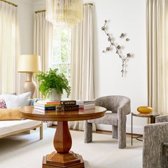 Aria Floral Wall Sculpture in Aged Gold