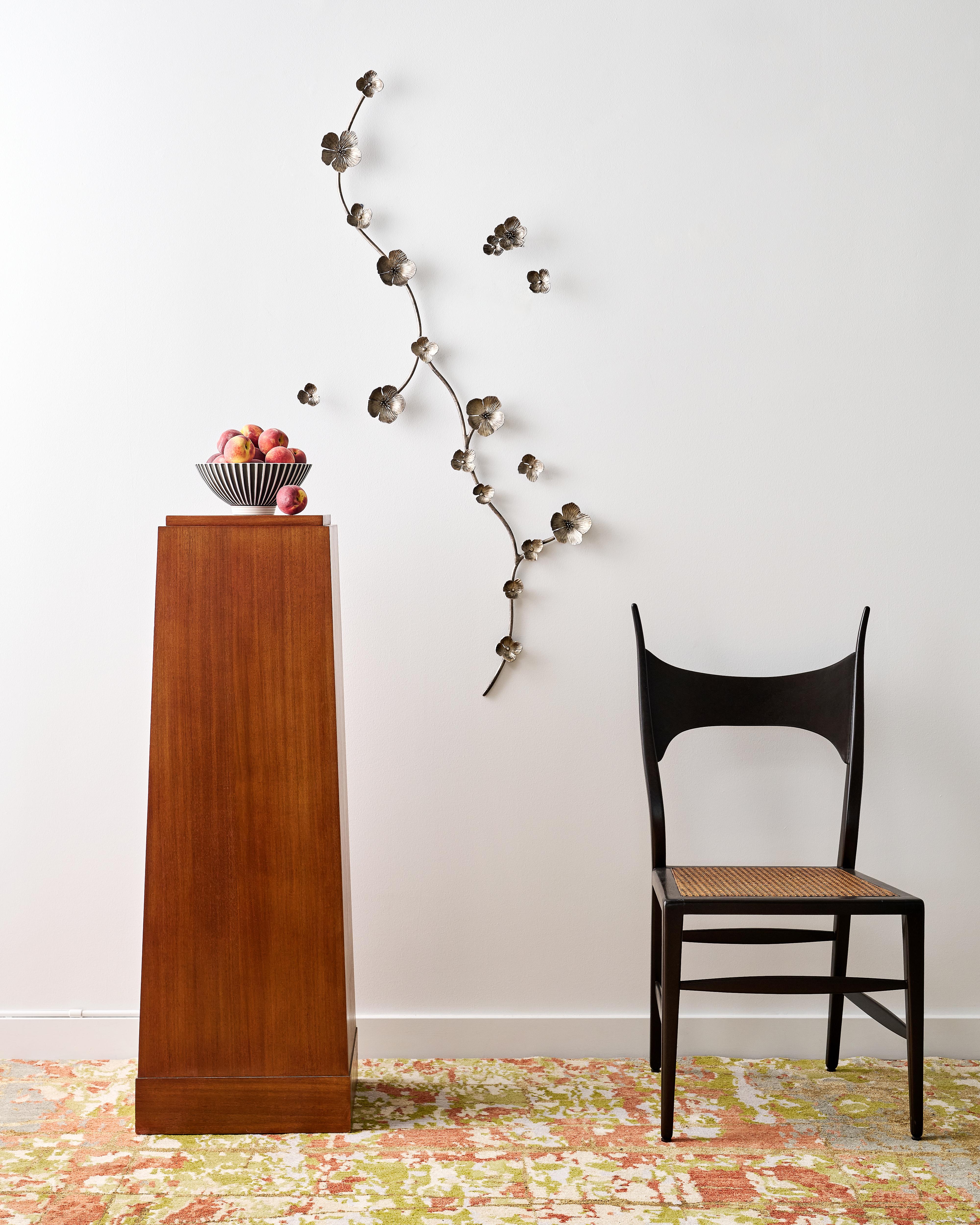 Aria-Blumen-Wandskulptur aus Tabak (21. Jahrhundert und zeitgenössisch) im Angebot