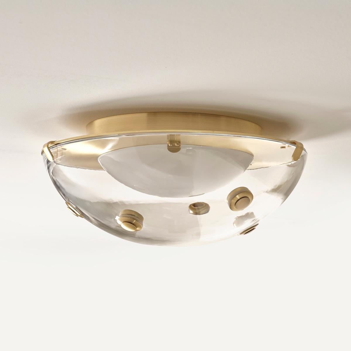 Lampada da soffitto Aria Flush Mount di Gaspare Asaro in vendita 5