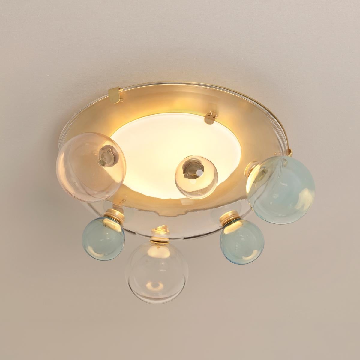 Lampada da soffitto Aria Flush Mount di Gaspare Asaro In condizioni Nuovo in vendita a New York, NY