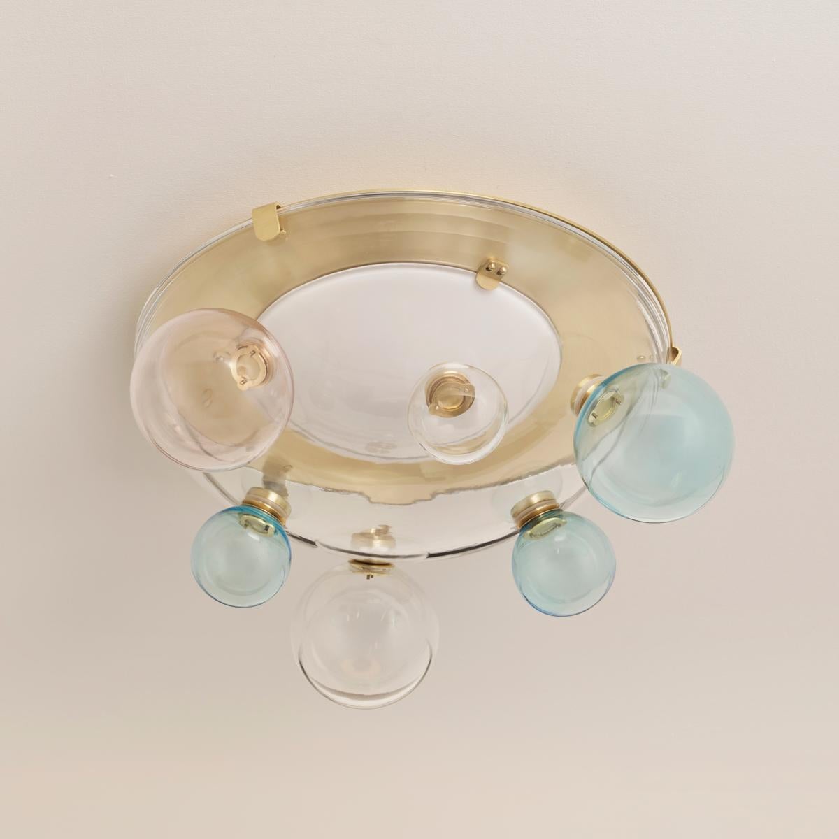 Lampada da soffitto Aria Flush Mount di Gaspare Asaro in vendita 1