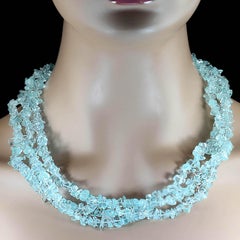 Set di collane con perline "Aqua" di Aria Jewelry Design, stile infinito, 33 pollici