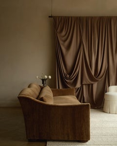 Aria Sofa in Pierre Frey Teddy Mohair by Frances Jean