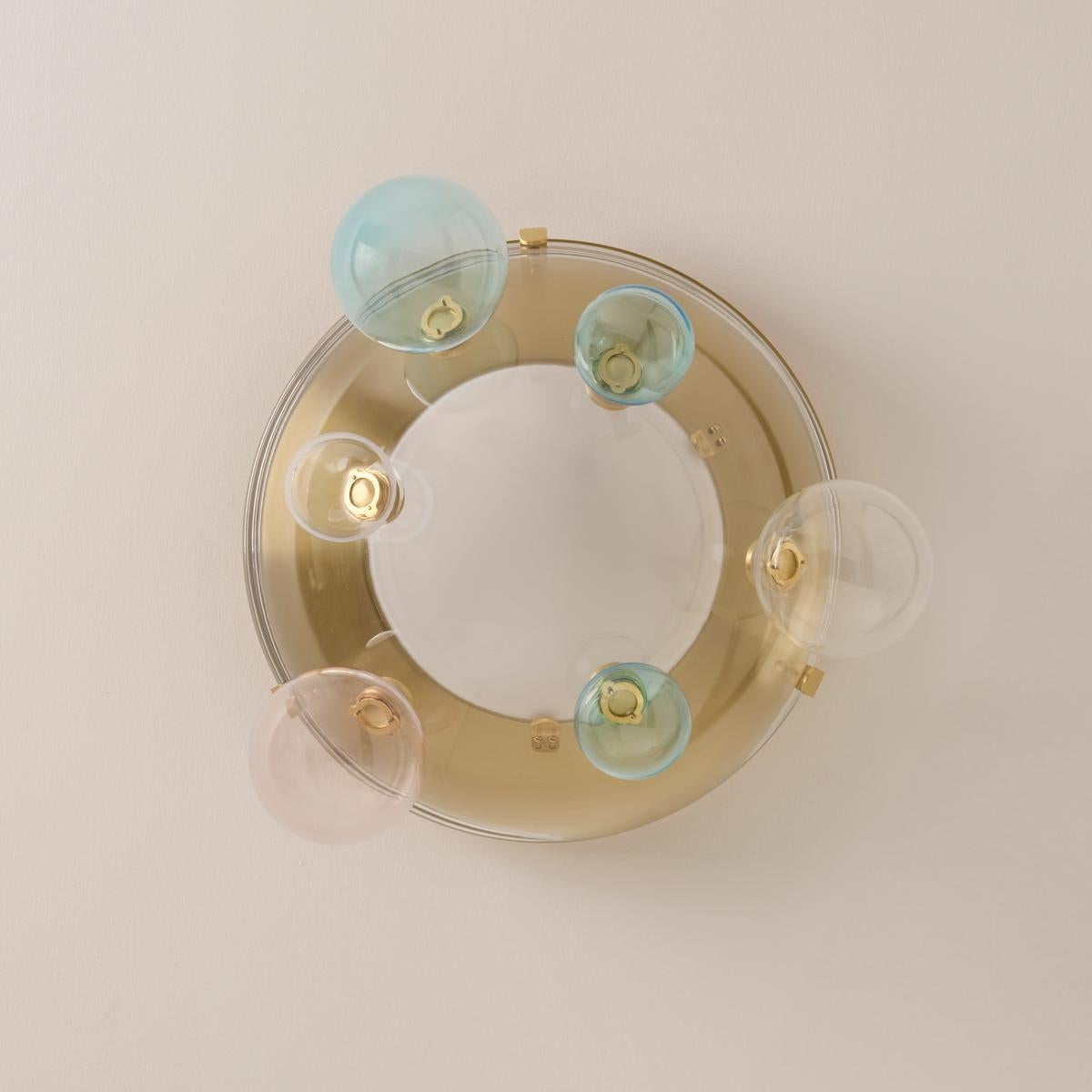 Aria Wall Light by Gaspare Asaro In New Condition For Sale In New York, NY