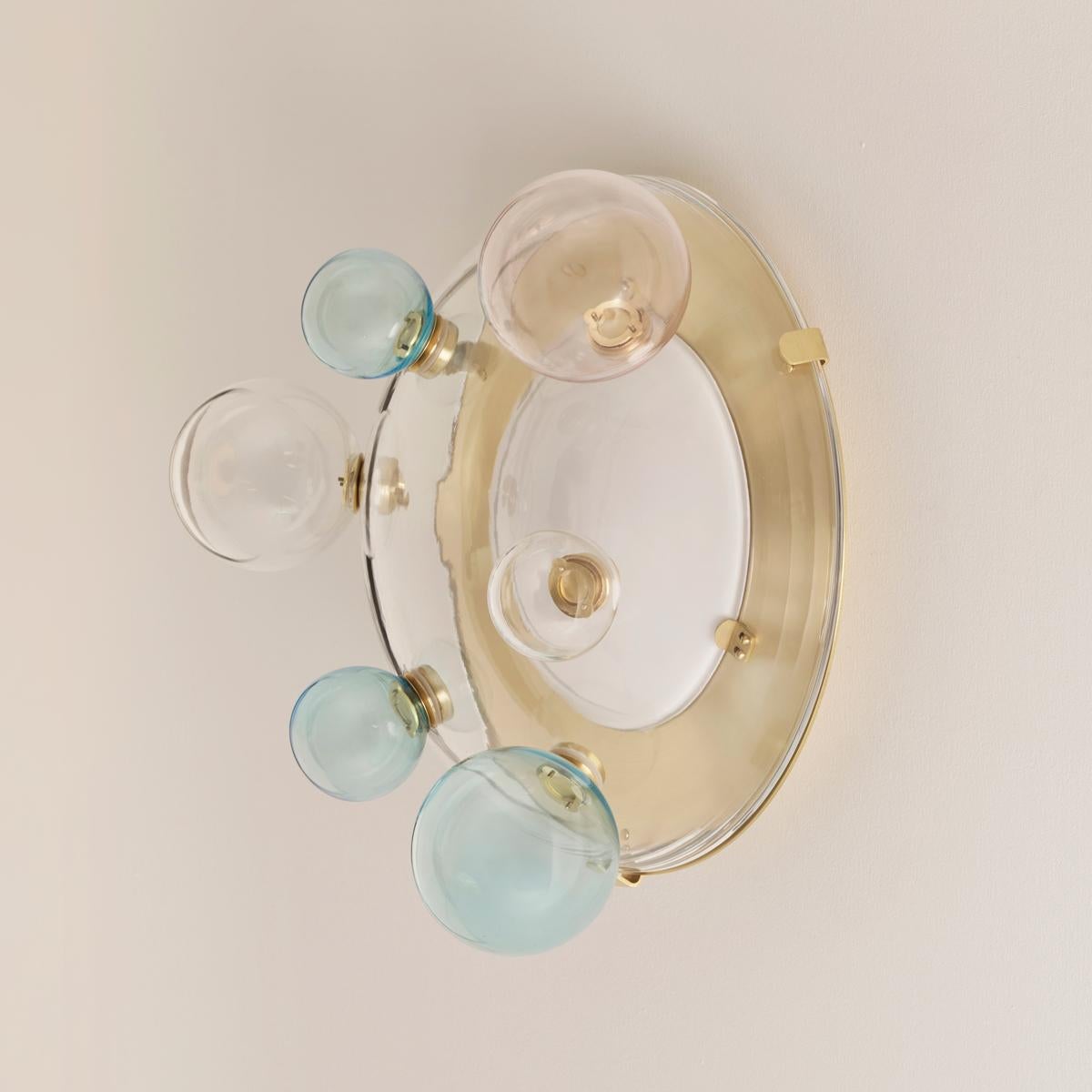 Contemporary Aria Wall Light by Gaspare Asaro For Sale