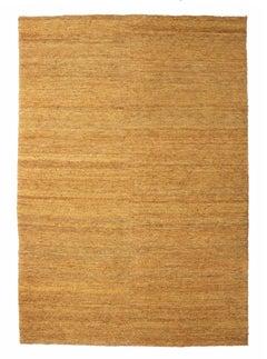 Ariadna Miquel and Nani Marquina 'Earth' Rug in Jute 170 x 240cm in Ochre