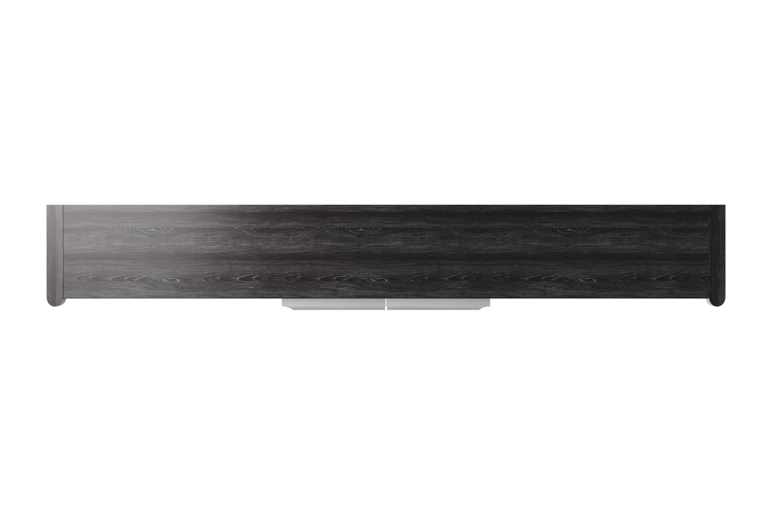 Ariadne, Black and White Library Wall Units by Ultramobili In New Condition For Sale In Geneve, CH