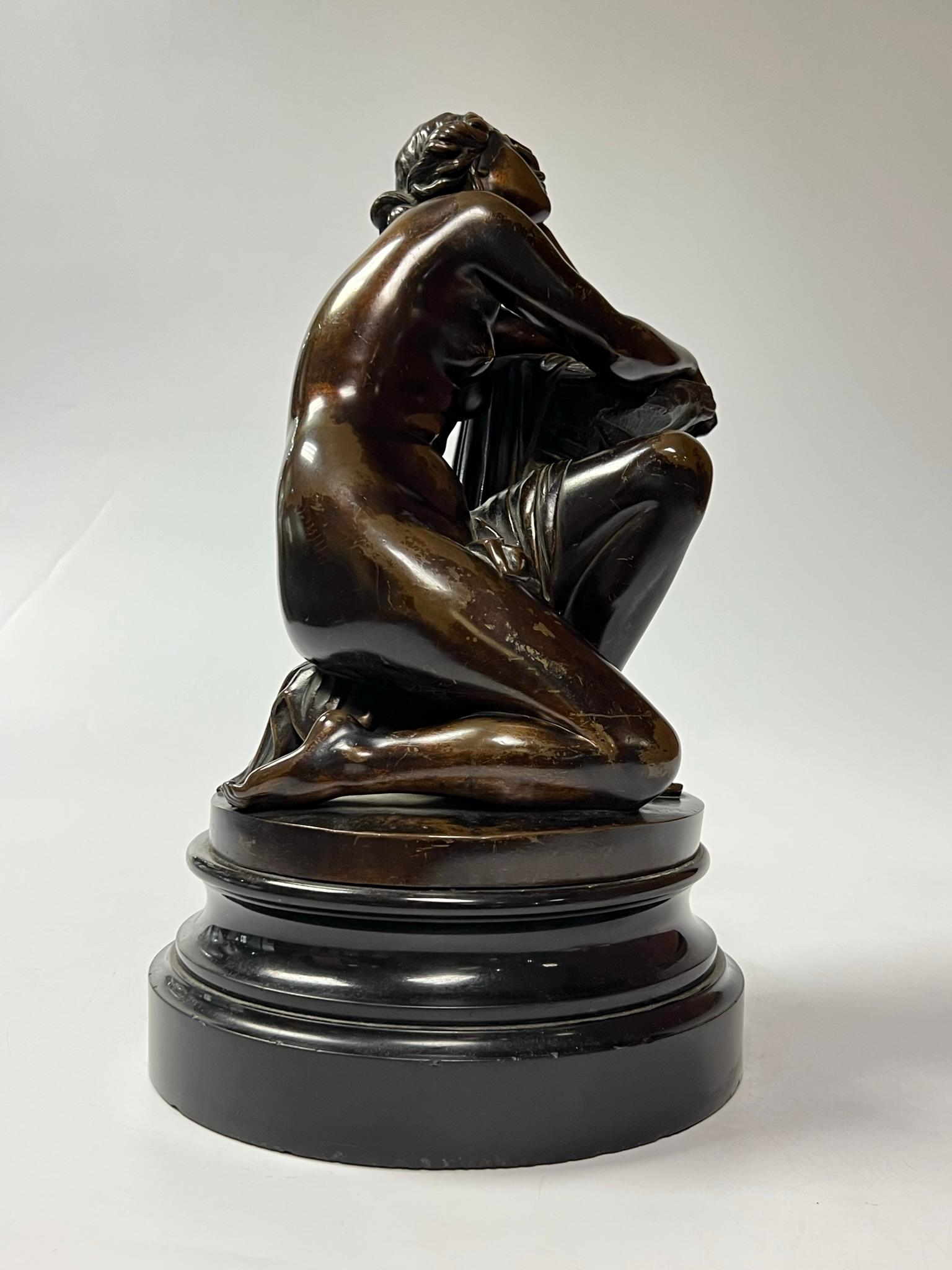 Bronzeskulptur von Ariadne Millet nach Aime Millet (1819-1891)  im Angebot 3