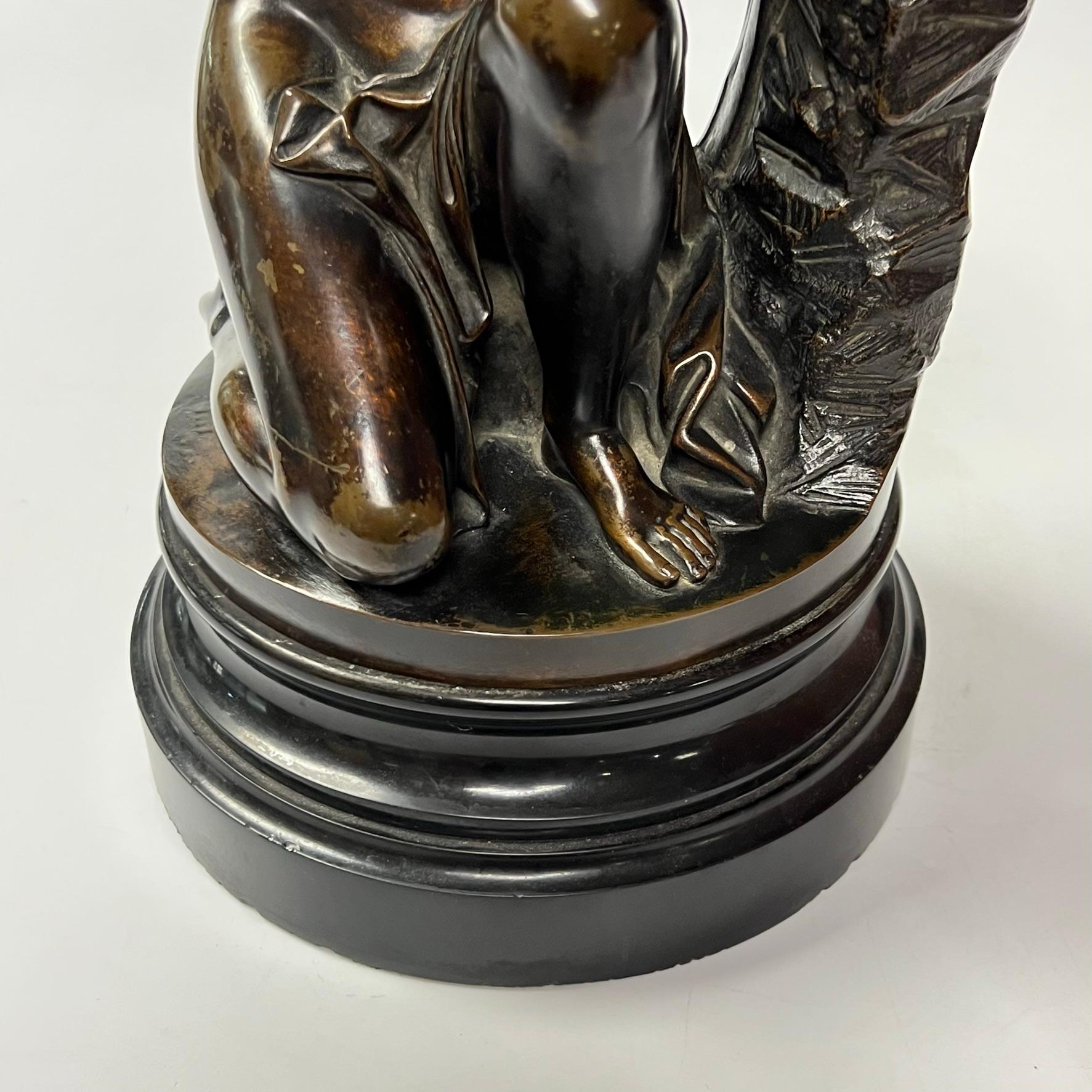 Bronzeskulptur von Ariadne Millet nach Aime Millet (1819-1891)  im Angebot 4