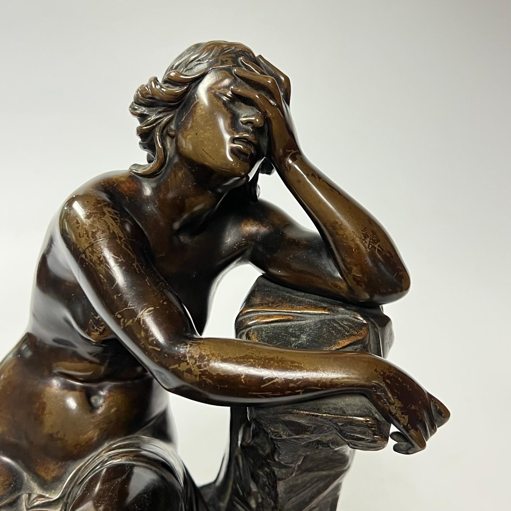 Ariadne Bronze Sculpture After Aime Millet (1819-1891)  For Sale 5
