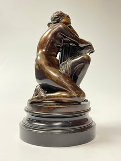 Ariadne Bronze Sculpture After Aime Millet (1819-1891)