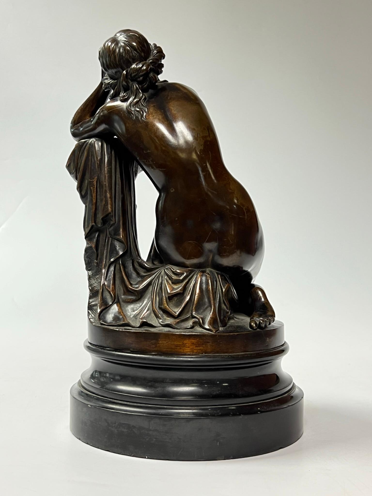 Bronzeskulptur von Ariadne Millet nach Aime Millet (1819-1891)  im Angebot 2