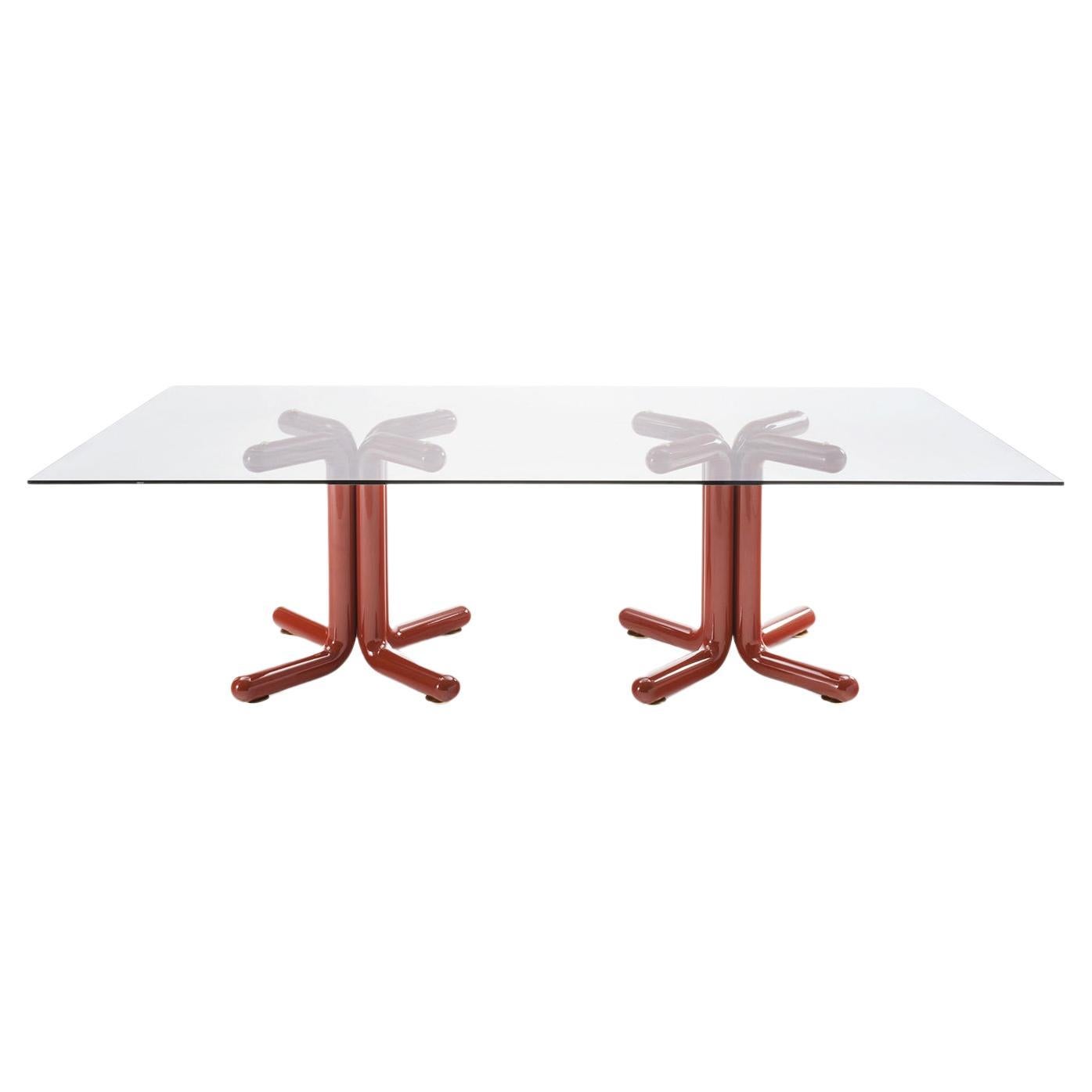 Ariana Lacquered Dining Table For Sale