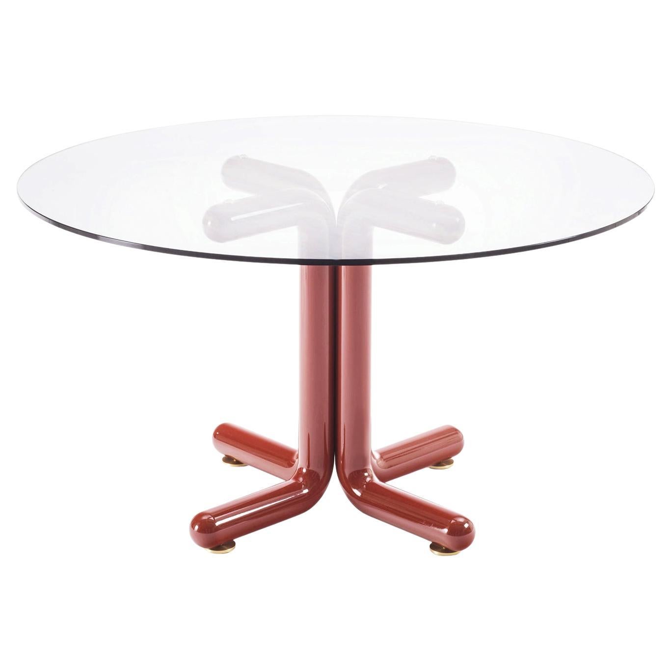 Ariana Lacquered Round Table For Sale