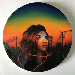 "Ojalá nunca hubiera abandonado el jardín" (2021) de Ariane` Kamps, Retrato femenino