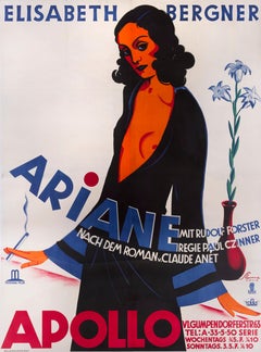 "Ariane, " Original Austrian Movie Poster
