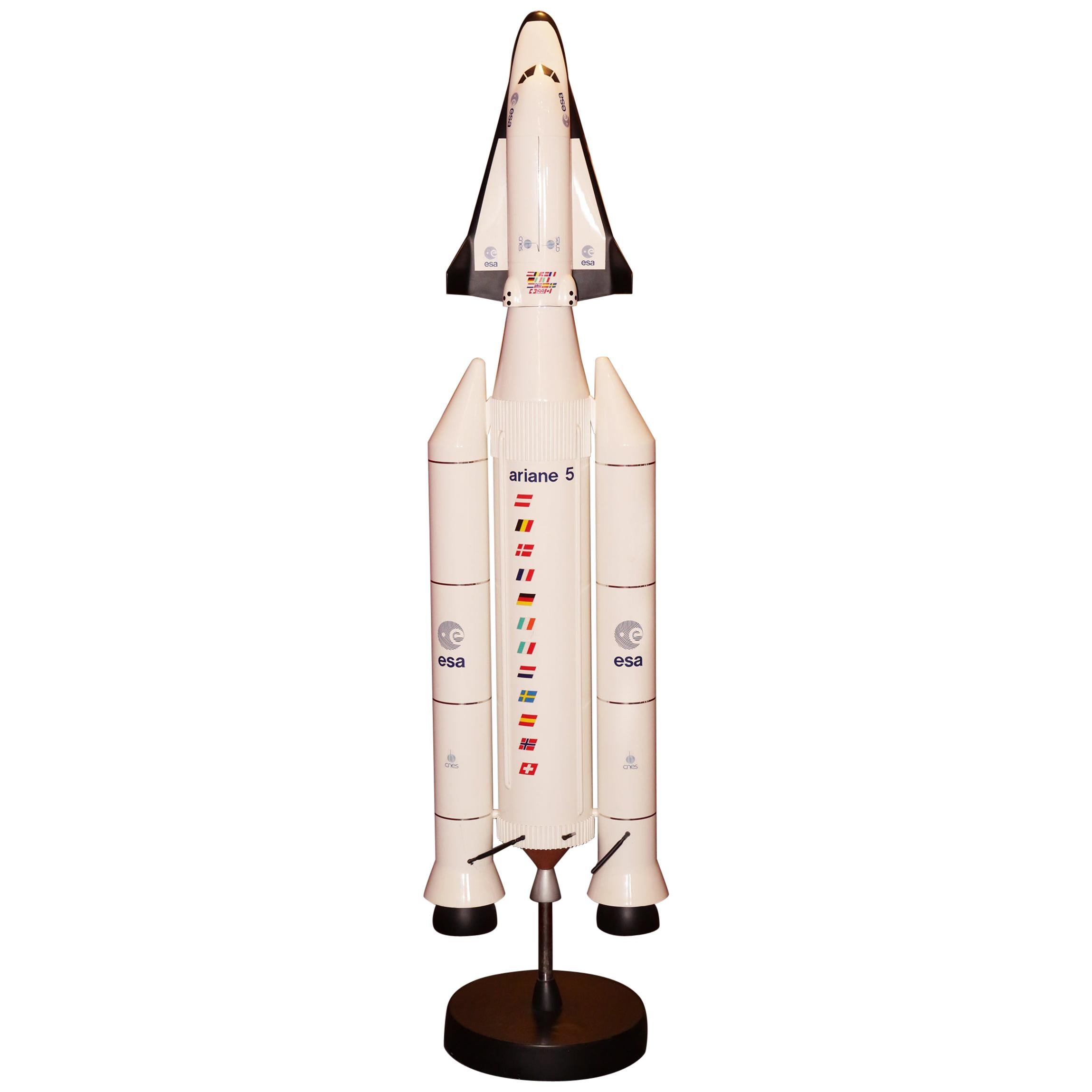 Ariane V & Hermes Rocket Model