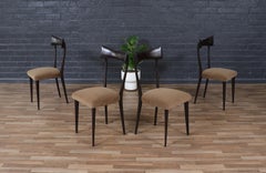 Chaises de salle à manger italiennes Ariberto Colombo pour Ico Parisi