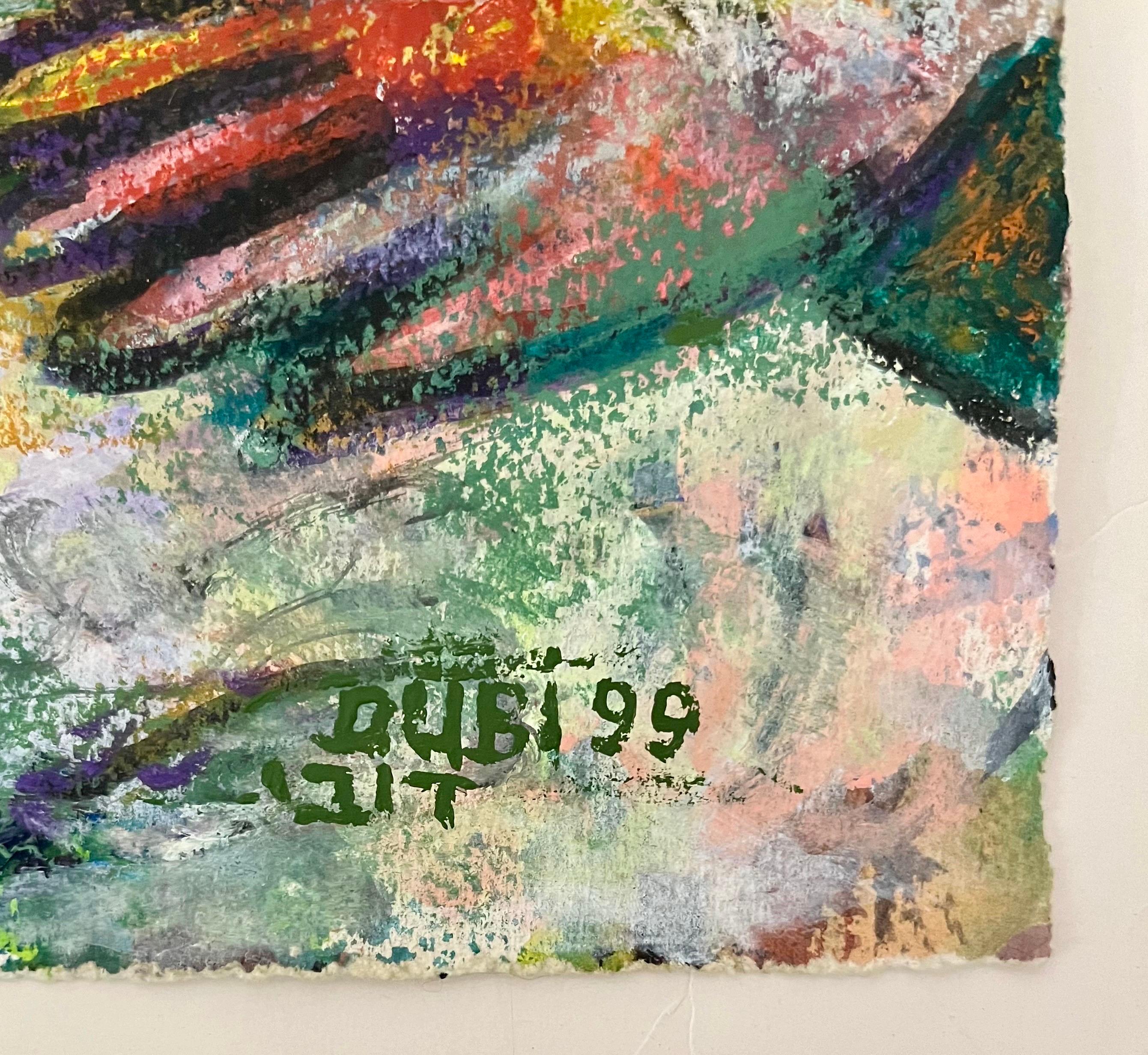 Israeli Judaica Original Painting 