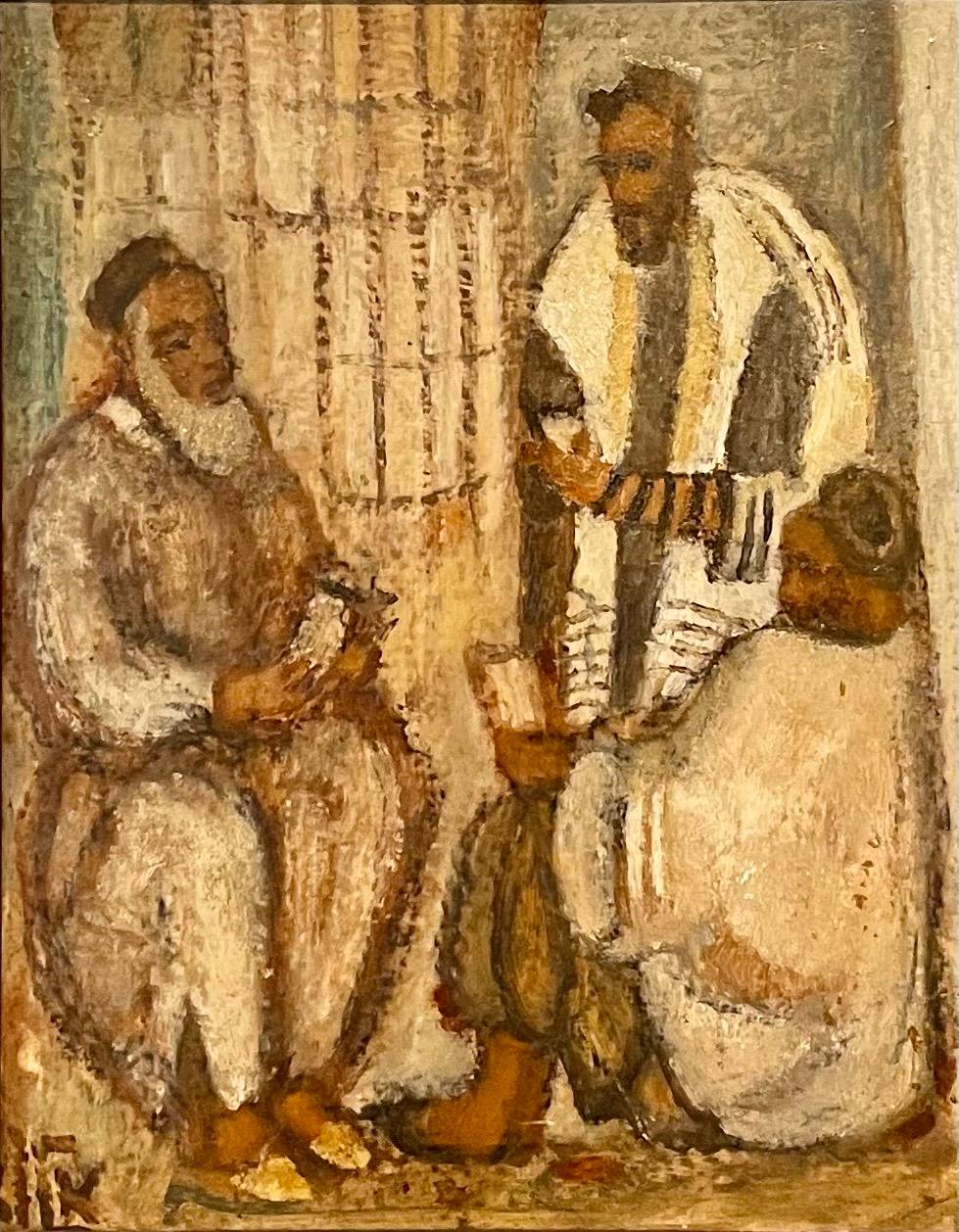 ARIEH ALLWEIL (ARIE ALWEIL) 1901-1967
Galicia 1901-1967 Safed, Israel (Ukrainian/Polish/Israeli)

Arieh Allweil, born 1901, Galicia. Immigrated to Palestine in 1920. Studies: 1921-25 Art Academy, Vienna; Dresden Academy. Alweil brought with him the