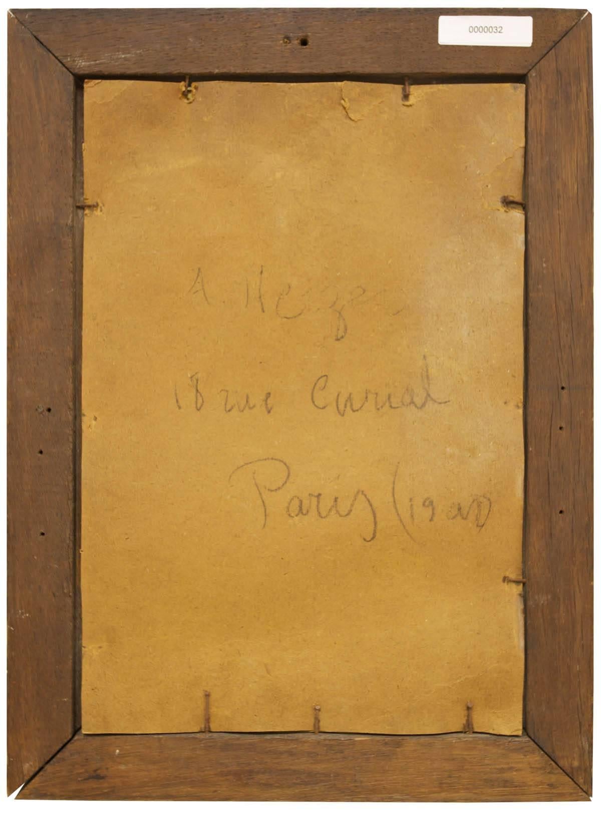 Carnavale, Avant Garde Carricature Plaque, Paris (Expressionismus), Sculpture, von Arieh Merzer