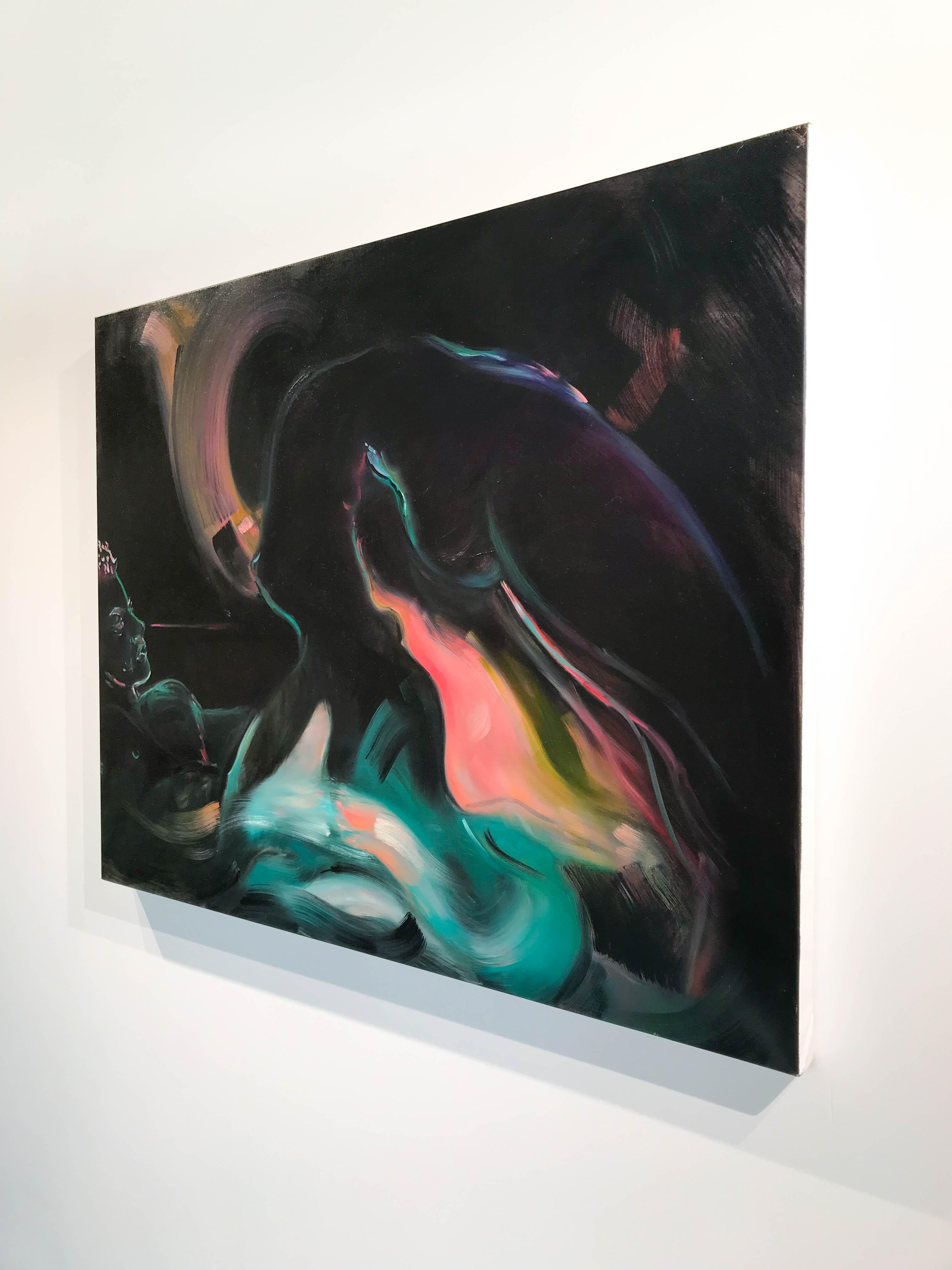 Glow - Painting by Ariel Basson Freiberg