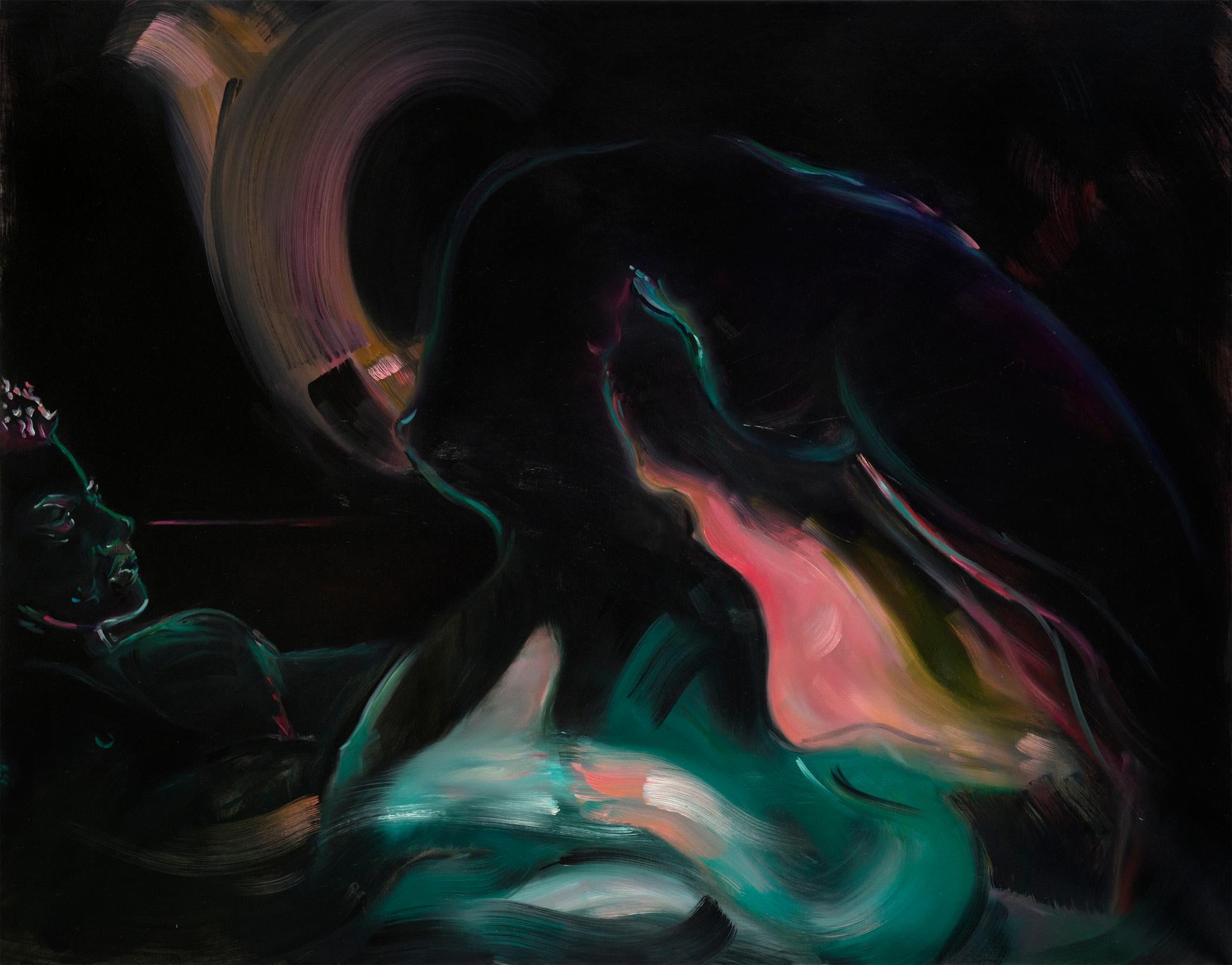 Ariel Basson Freiberg Abstract Painting - Glow