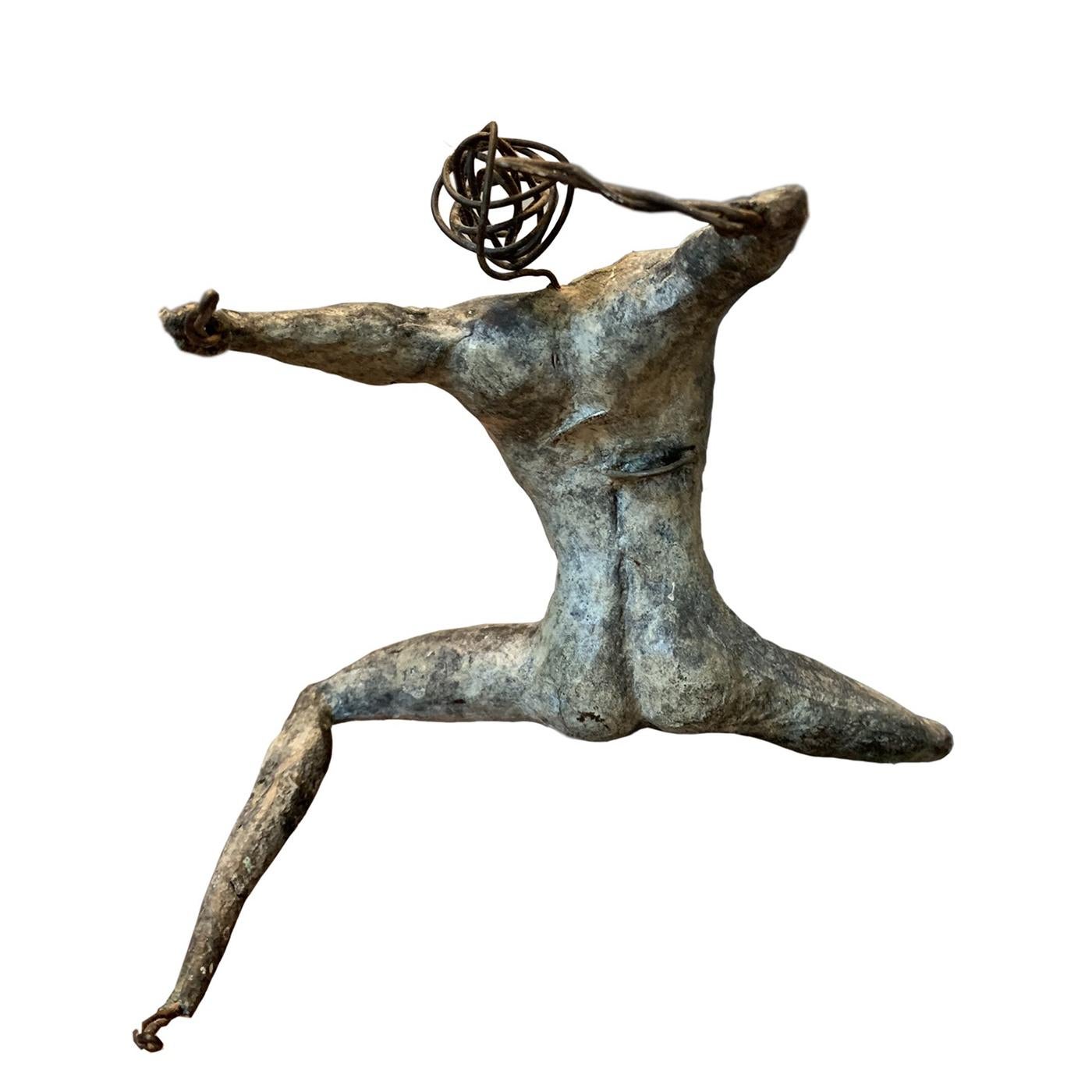 Modern Ariel Bronze Sculpture
