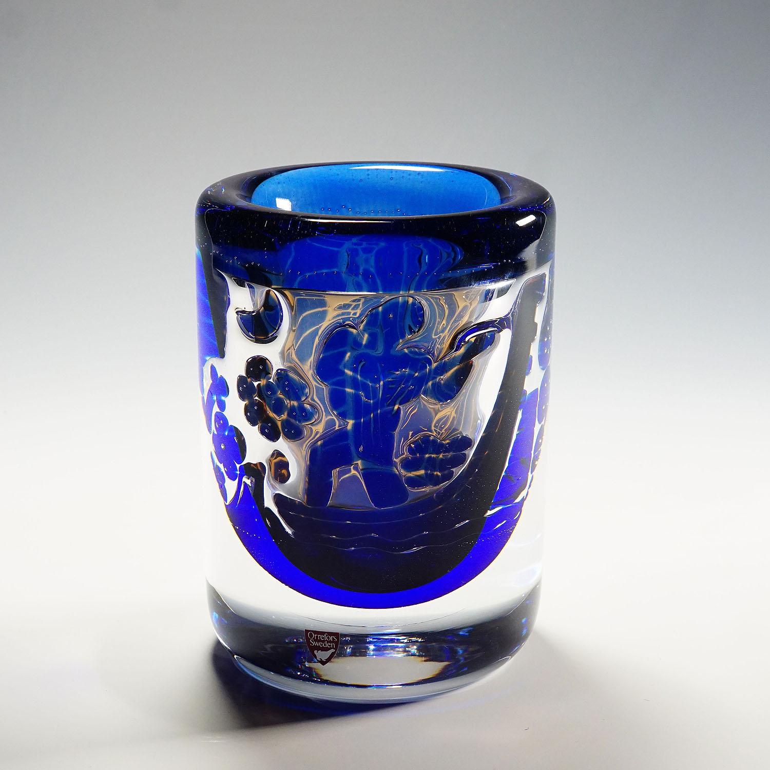 orrefors ariel vase for sale