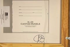 'Doomsday' original abstract painting signed by Ariel McClearin