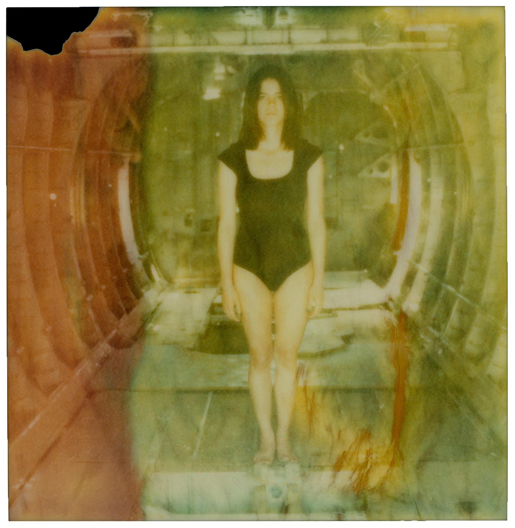 Ariel Shelleg Portrait Photograph - Remove Before Flight - 21st Century, Contemporary, Polaroid