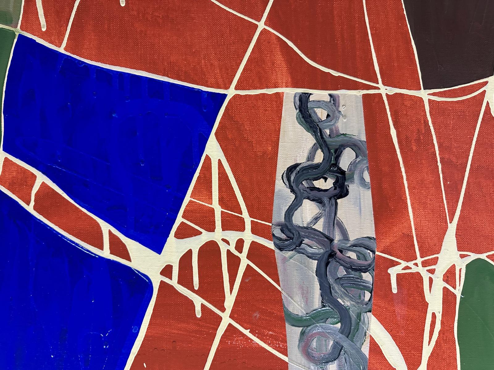  Diptych consisting of two complementary parts created by the artist Ariel Soulé.

Impressive artwork in terms of size and perception, in front of which one 