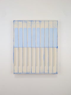 „Interlude I“ 2025, Öl, Acryl, Verbindungsmittel, Kaltwachs auf Tafel