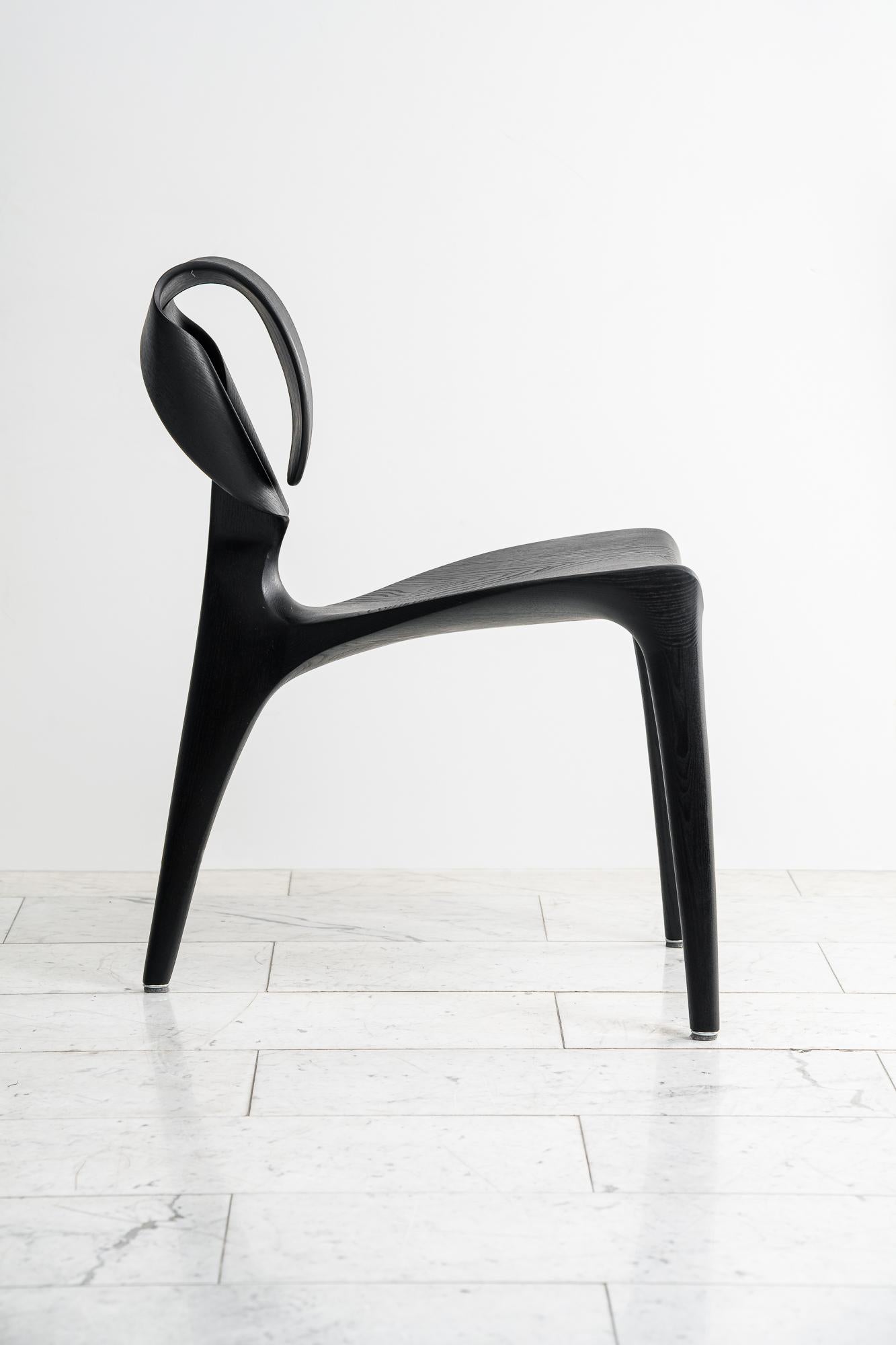 Danish Aries Chair Black For Sale