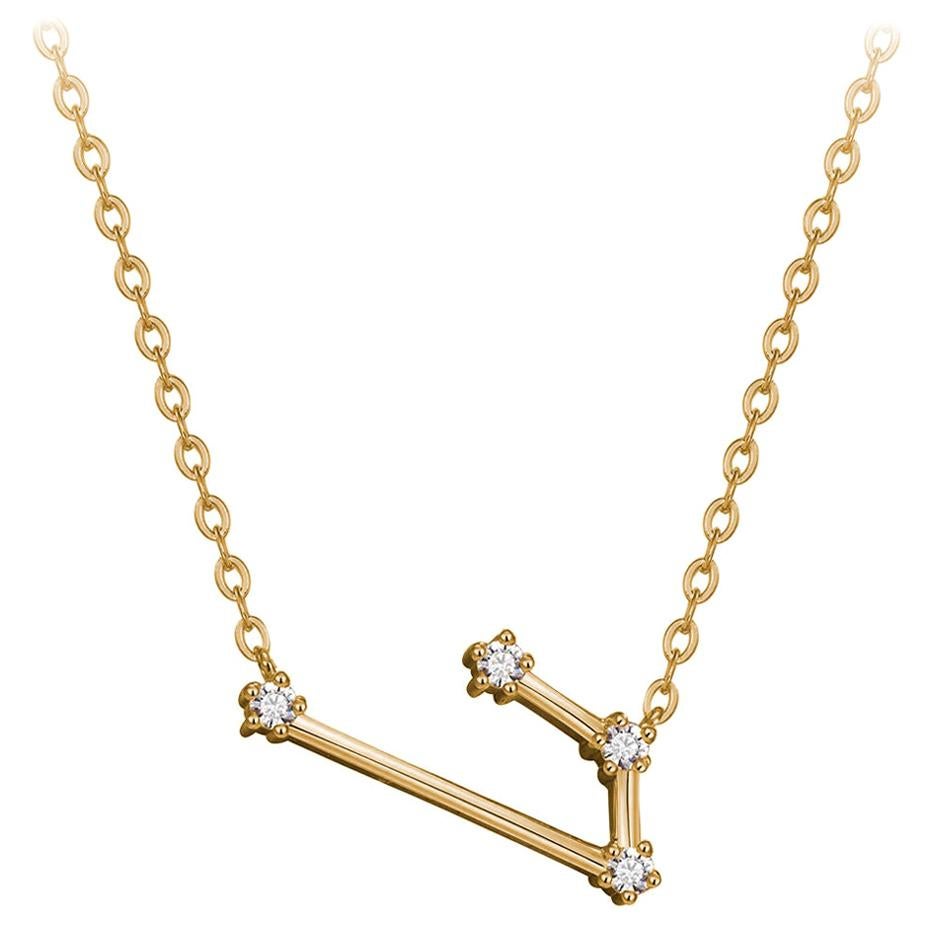 Constellation-Halskette von Aries im Angebot