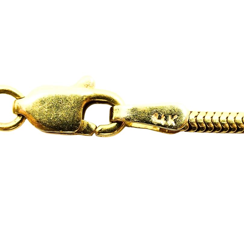 Pendentif Aris Or 18k Bijoux Zodiac 14k Collier en vente 4
