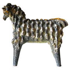 Vintage Aries Ram by Miguel Duran-Loriga for Alfaraz Ceramics, circa 1960