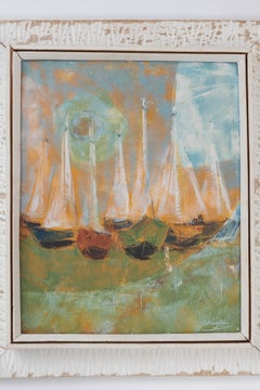 "La Ratroche" Haitian Giclee Painting Signed Arijac