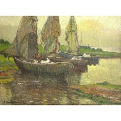 At Vitrupe. 1986, oil on canvas, 54x73 cm