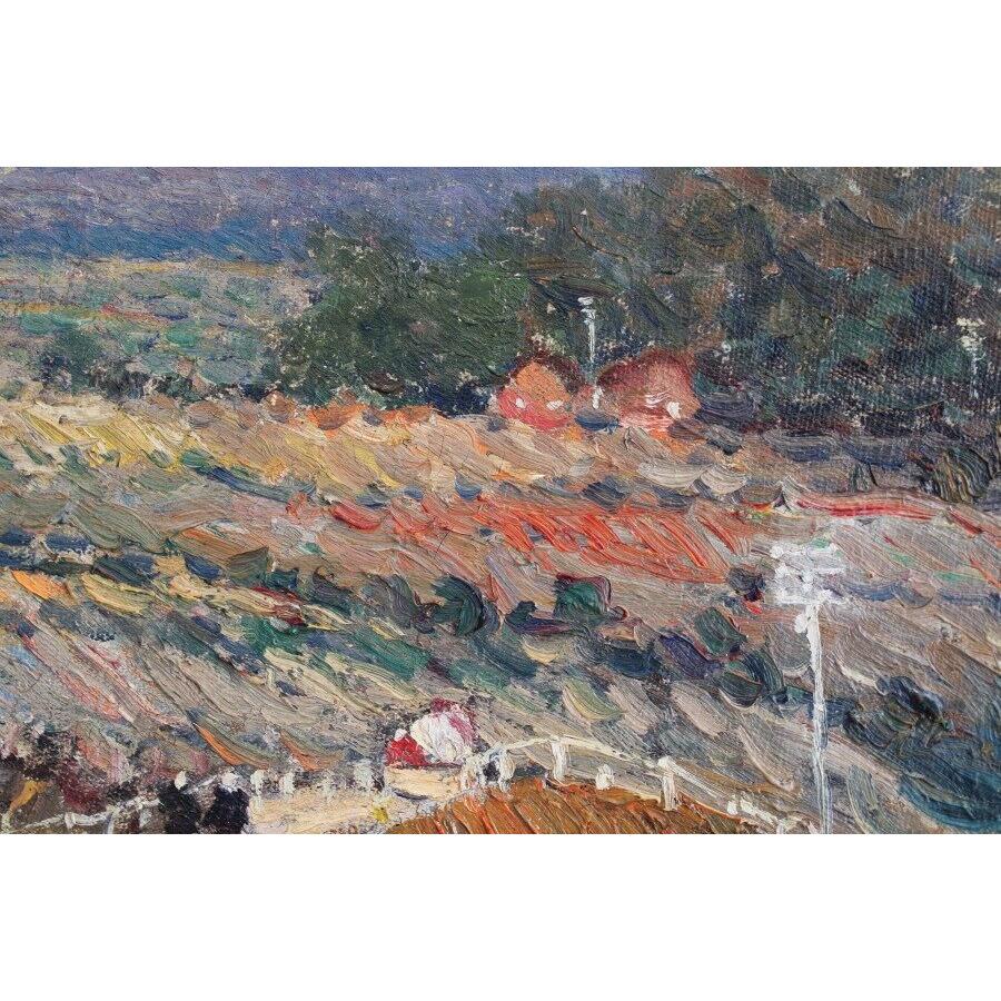 Herbst. Öl auf Leinwand, 64x99 cm, Öl (Grau), Landscape Painting, von Arijs Skride 