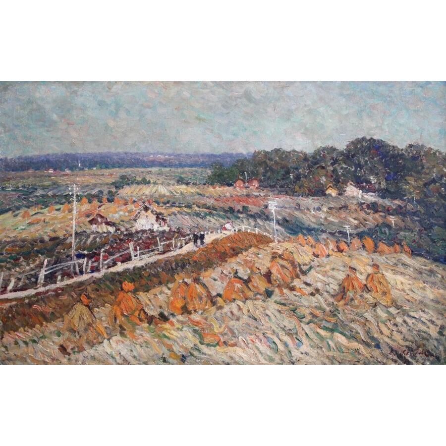 Herbst. Öl auf Leinwand, 64x99 cm, Öl