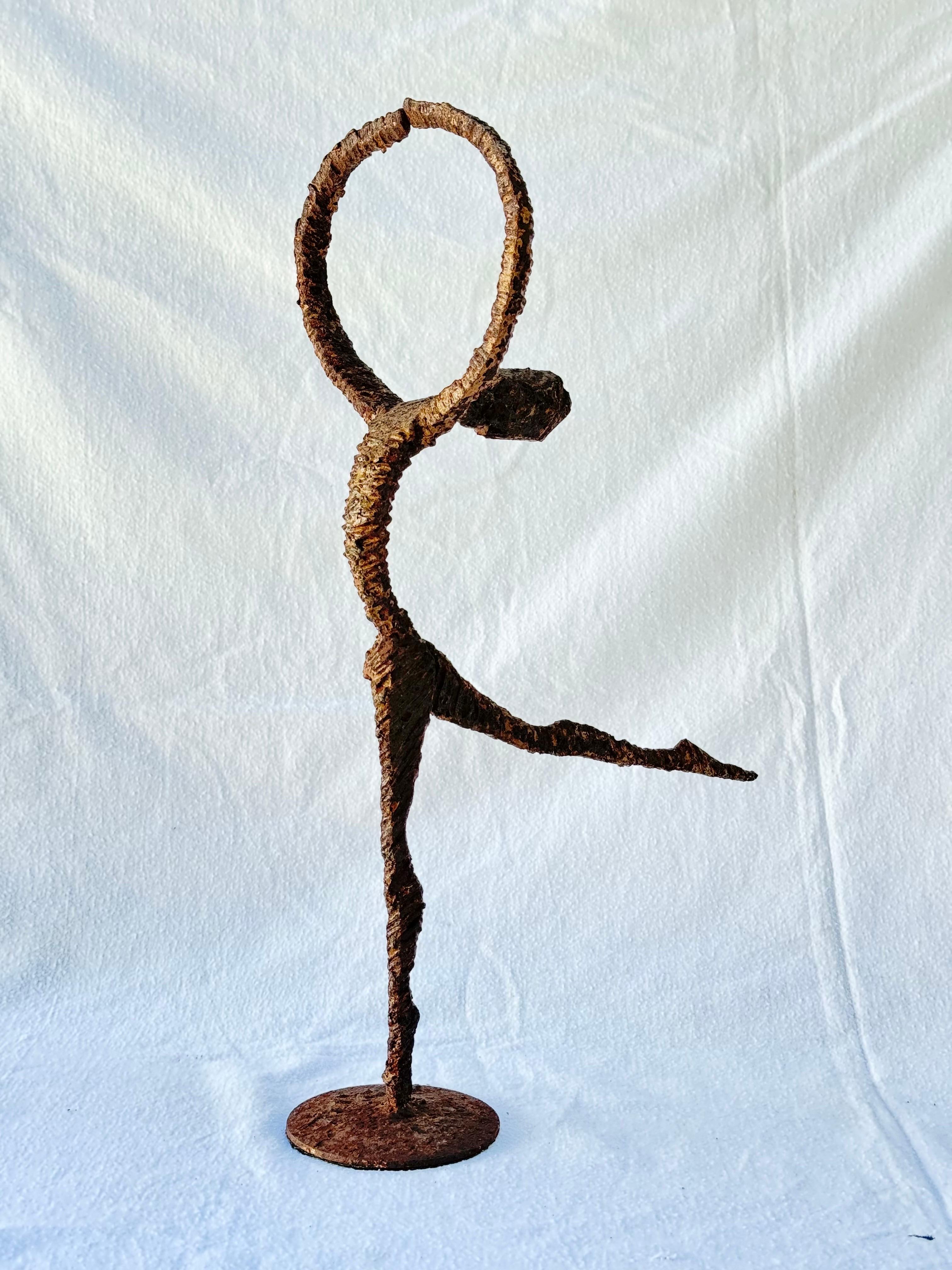 Brutalismo Arik Amir Scultura brutalista di una ballerina in vendita