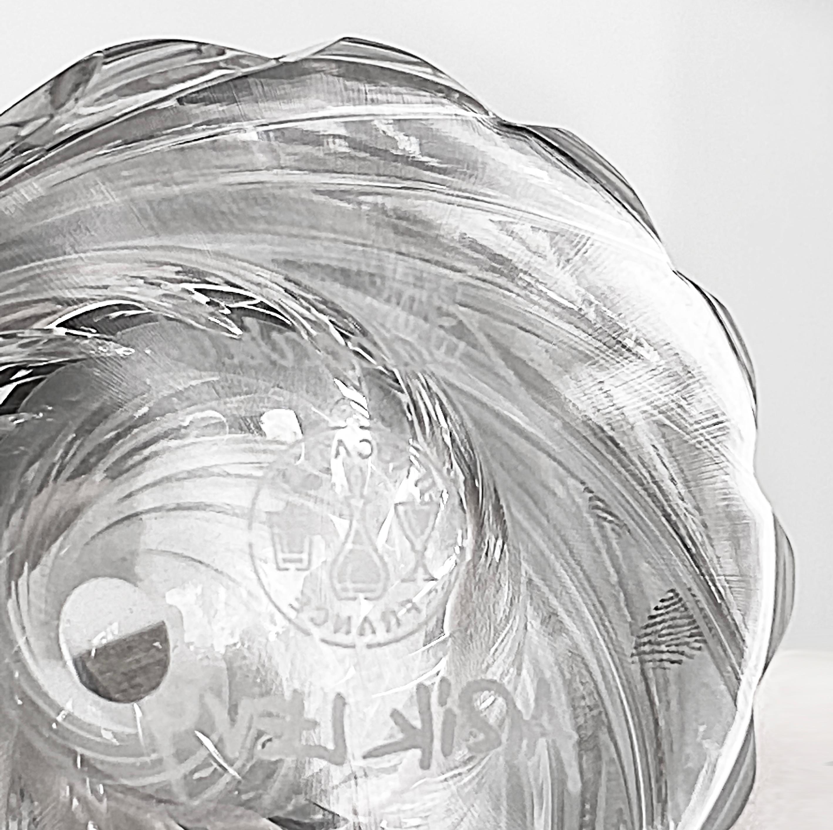 Kristallglasvase „Spin“ von Arik Levy für Baccarat, Frankreich (20. Jahrhundert) im Angebot