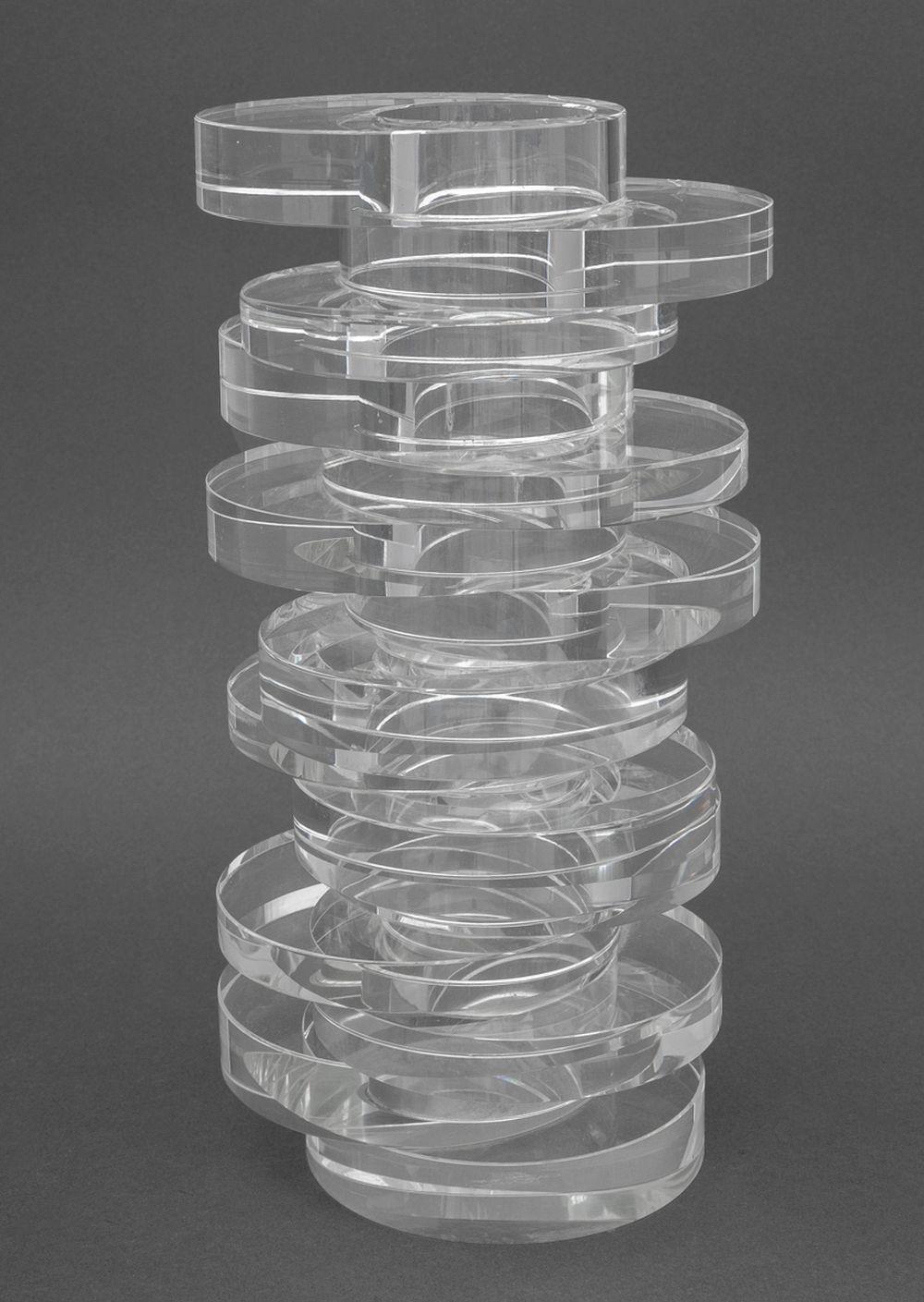 Arik Levy (israeliano, nato nel 1963) per Gaia & Gino Vaso in vetro artistico 